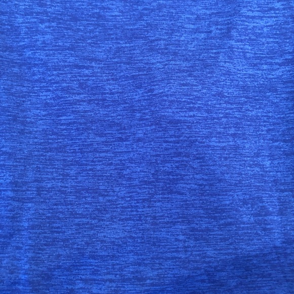 Prana Blue Criss Ross Work Out Tank with Cowl Detail in the Back, Size M - Picture 2 of 6